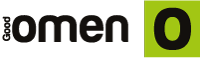 Omen Black Green Logo