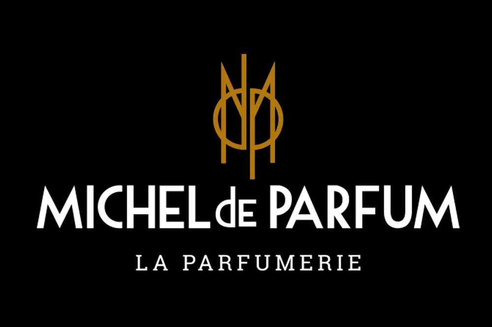 Michel-de-Parfum-λογότυπο-αρνητικό
