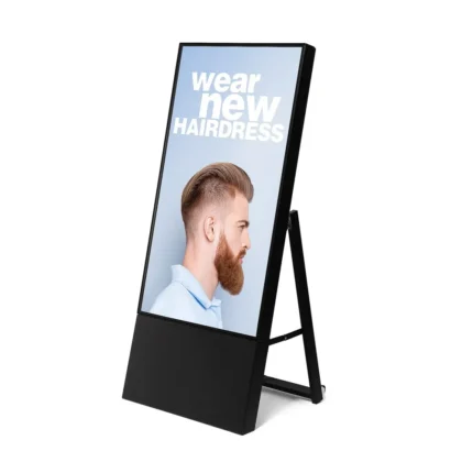 Smart Line Digital A Board With 43 Samsung Screen Black