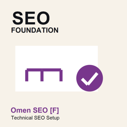 Omen SEO Foundation – SEO Υποδομής